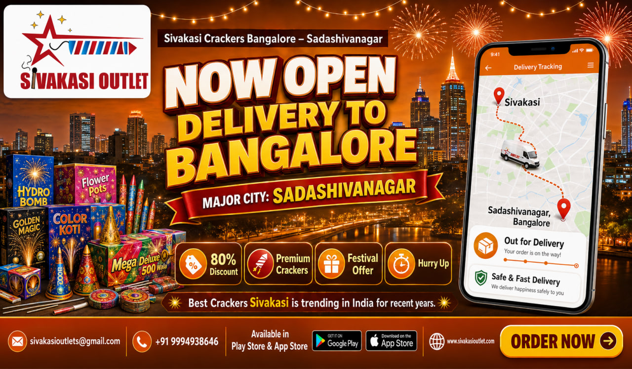 Sivakasi Crackers Bangalore Sadashivanagar City