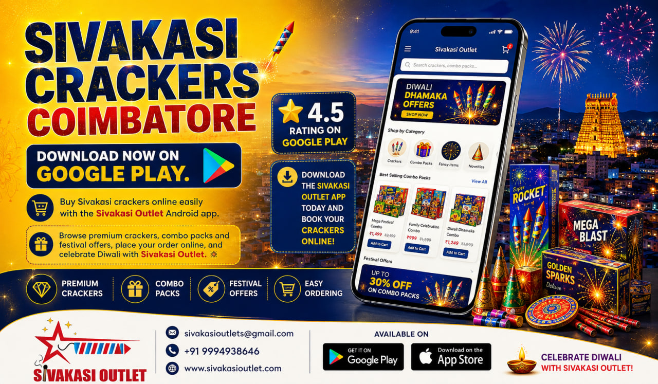 Sivakasi Crackers Online android Playstore App