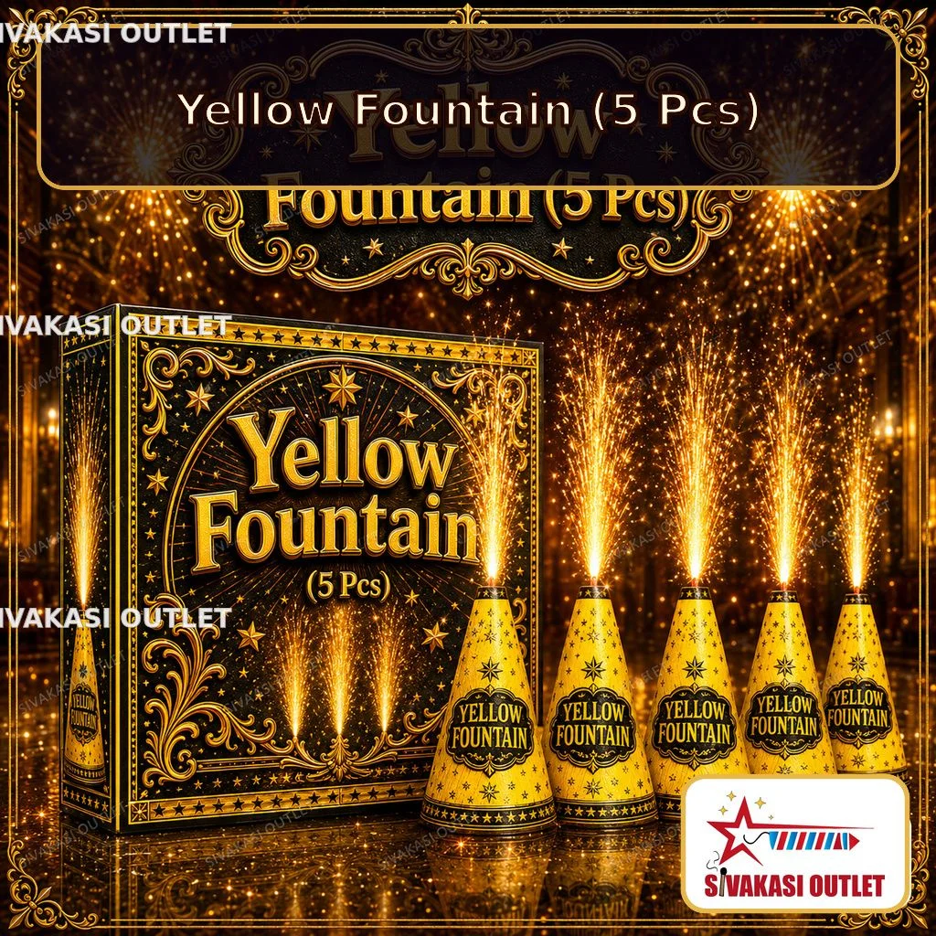 Yellow Fountain (5 Pcs)