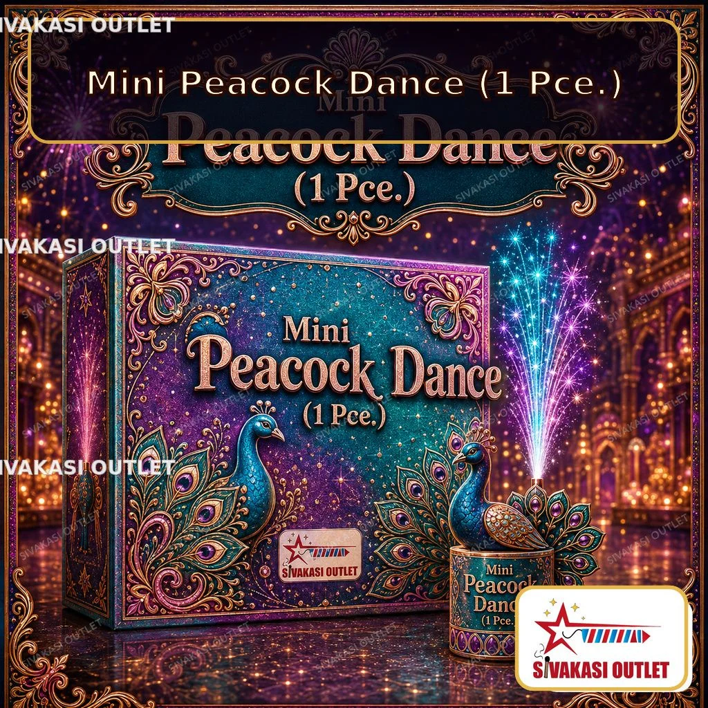 Mini Peacock Dance (1 Pce.)