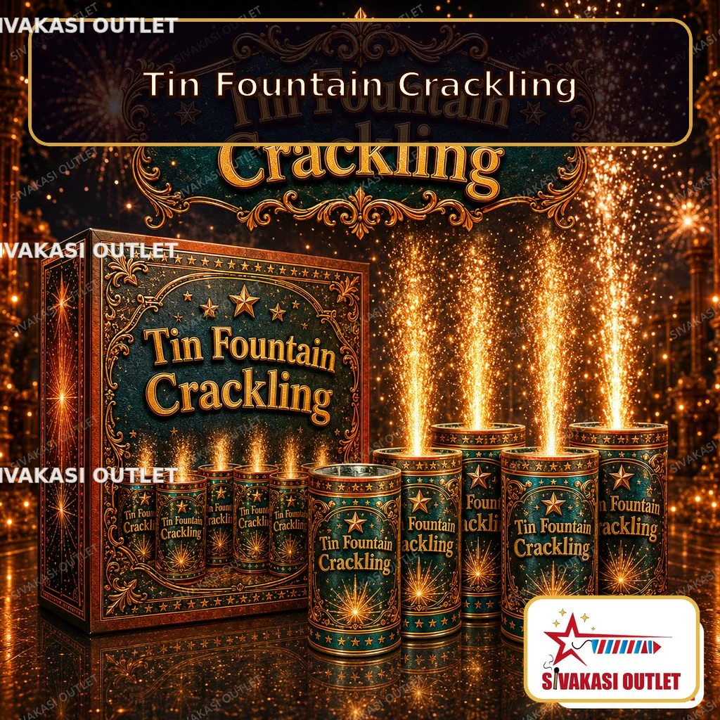 Tin Fountain Crackling