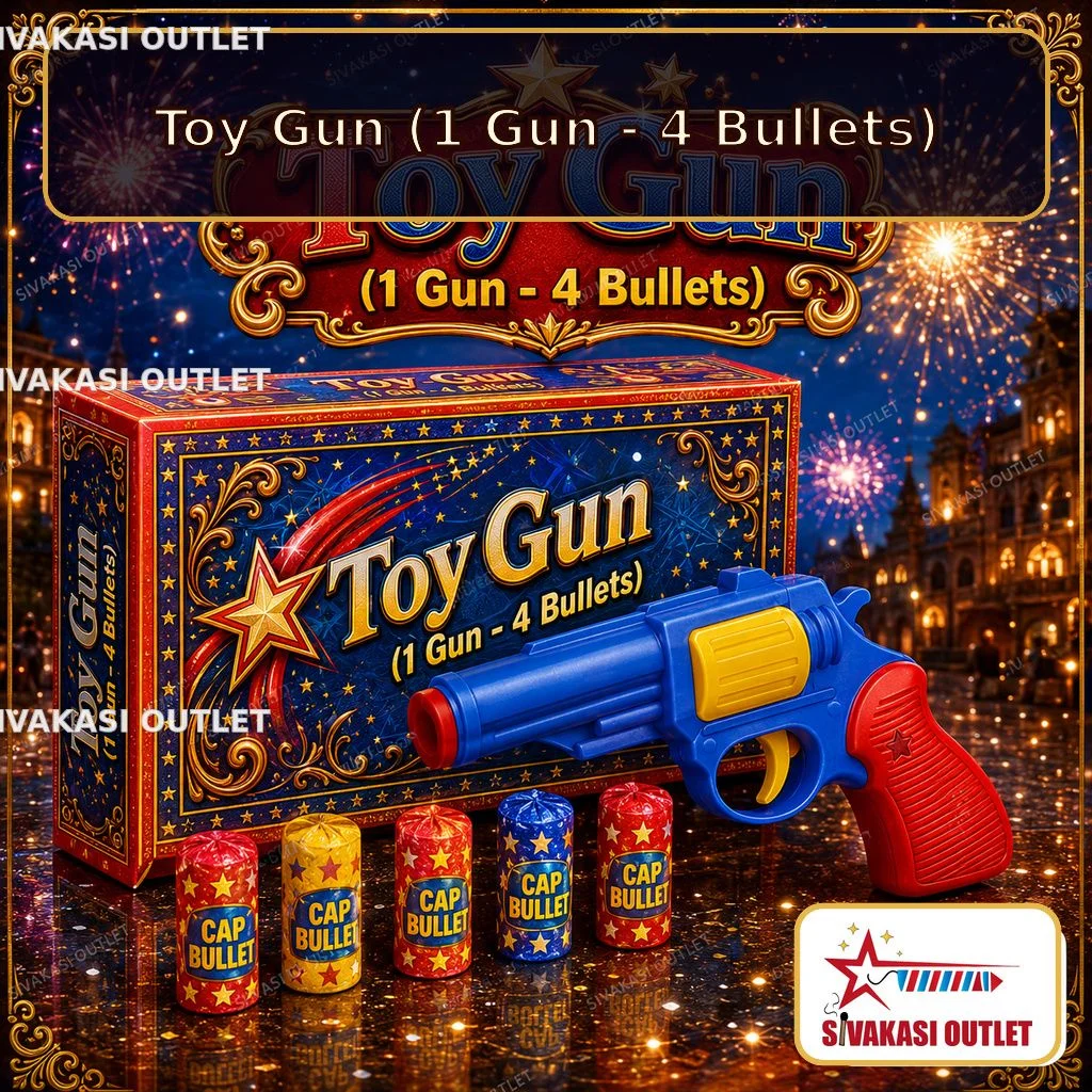 Toy Gun (1 Gun - 4 Bullets)