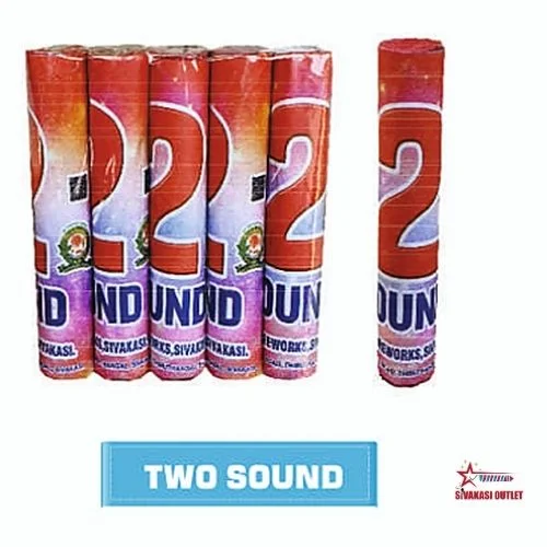 4" Two Sound Crackers (5 Pic)