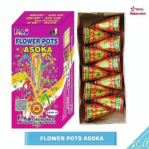 Flower Pots Asoka (10 Pcs)