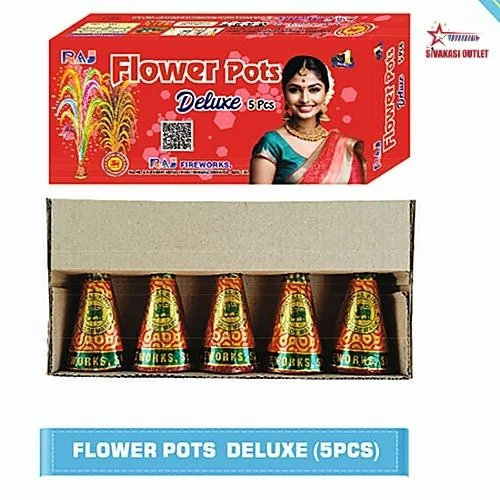 Flower Pots Deluxe (5 Pcs)