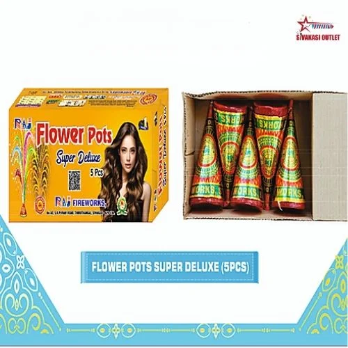 Flower Pots Super Deluxe (5 Pcs)