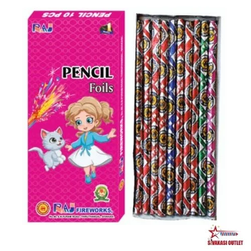 7" Pencil Foils (10 Pcs)