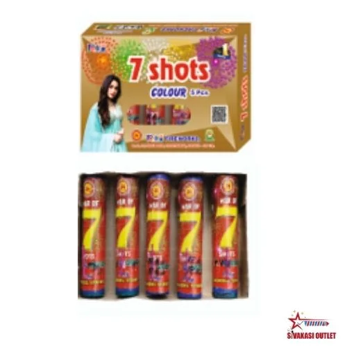 7 Shots (5 Pcs Red & Green)