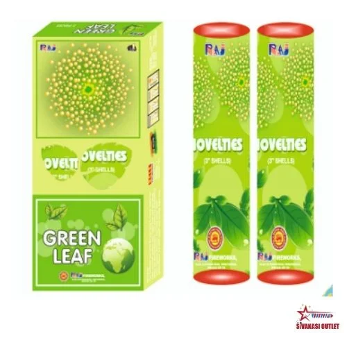Green Leaf (2 Color Out - 2 Pcs. / Box)