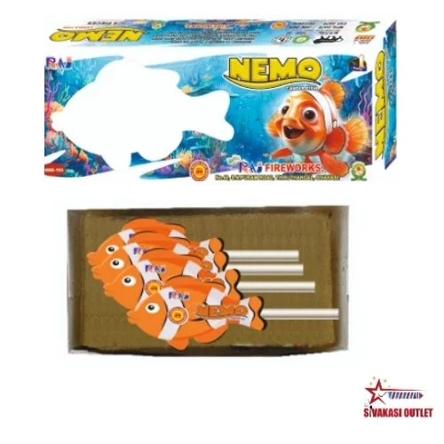 Nemo Candle Fish (4 Pcs)