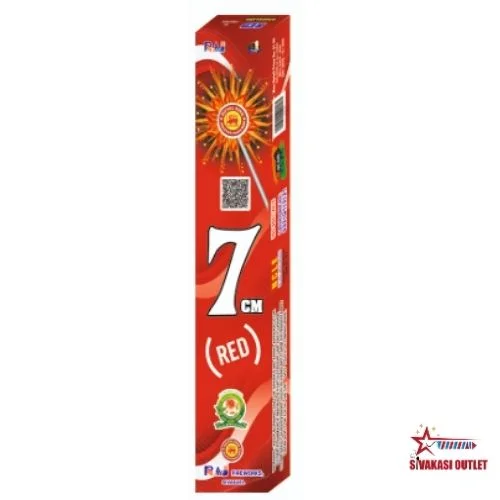 7 cm Red Sparklers