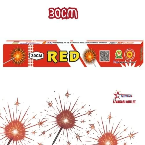 30 cm Red Sparklers